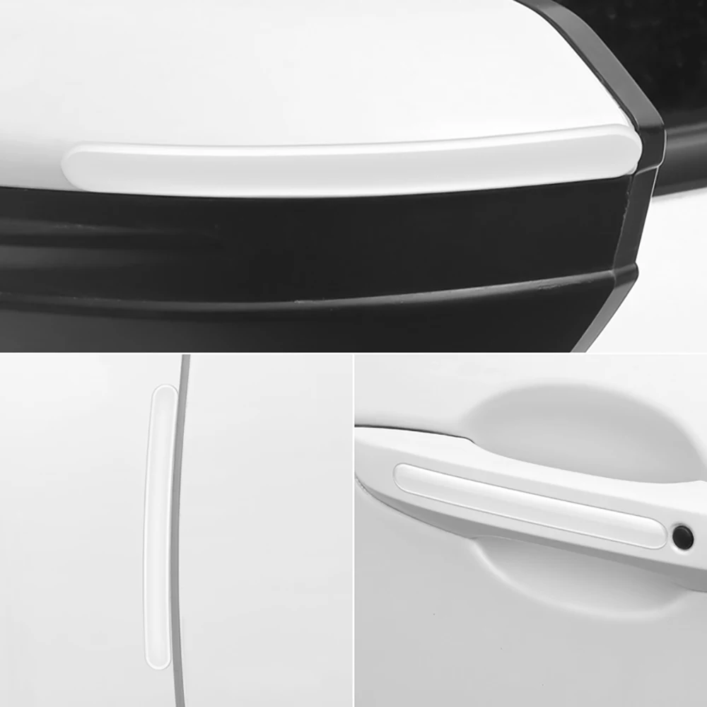 4/8 шт. защитные наклейки на дверную ручку автомобиля