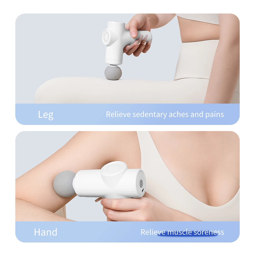 Высокочастотный массажный пистолет для расслабления мышц Электрический