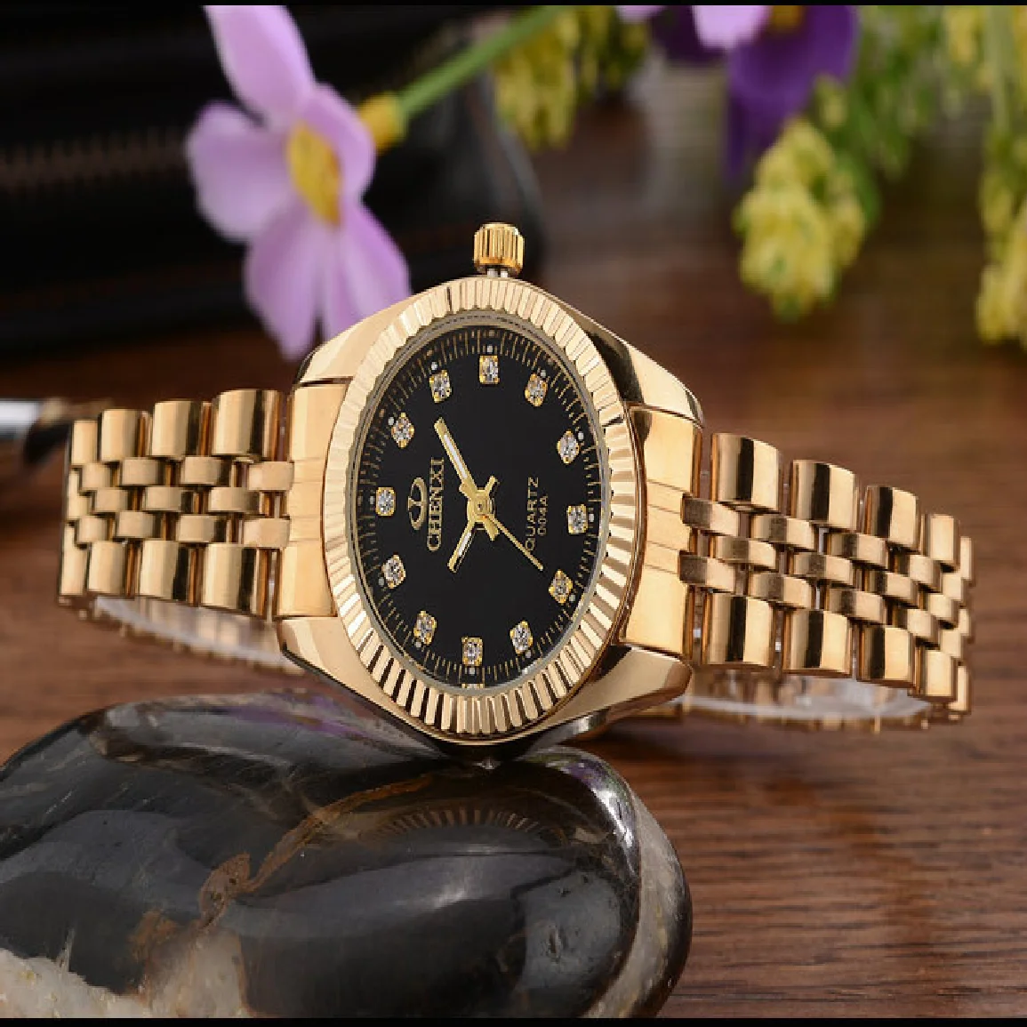CHENXI Brand Girl Watch Women Fashion Casual Quartz Watches Ladies Gloden Stainless Steel Female Gifts Clock Wristwatch enlarge