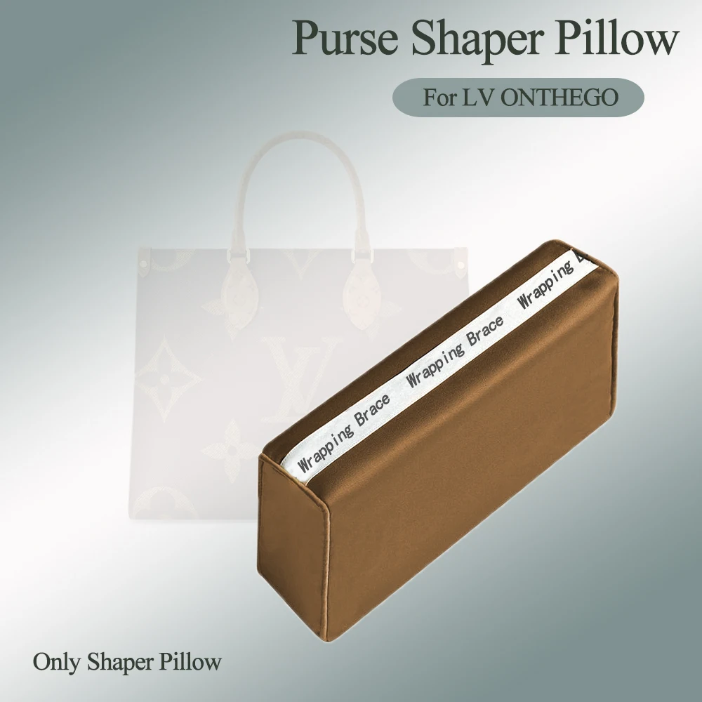 Шелковая подушка для коррекции кошелька LV ONTHEGO мягкая губчатая сумок со штативом