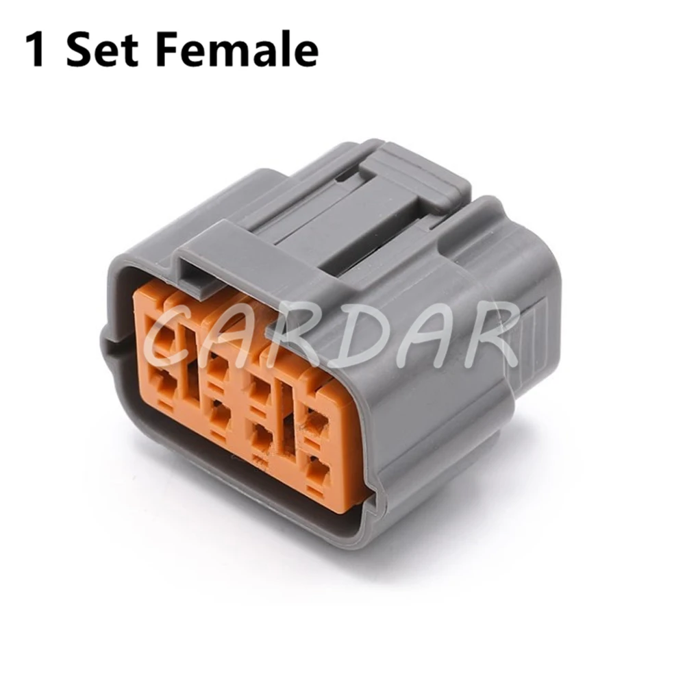 1 компл. 8-контактный 6195-0054 6195-0051 автомобильный жгут проводов Электрический Разъем Автомобильная водонепроницаемая розетка в сборе переменного тока для Mazda Nissan Toyota