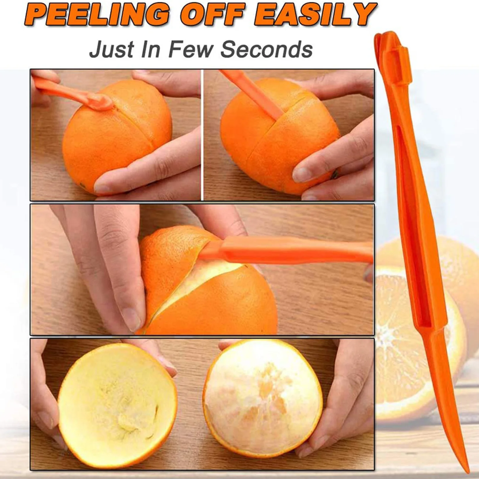 

Orange Peeler Long Section Orange Peeler Peel Orange Juice Compact And Practical Kitchen Accessories Cooking Tool Kitchen Gadget