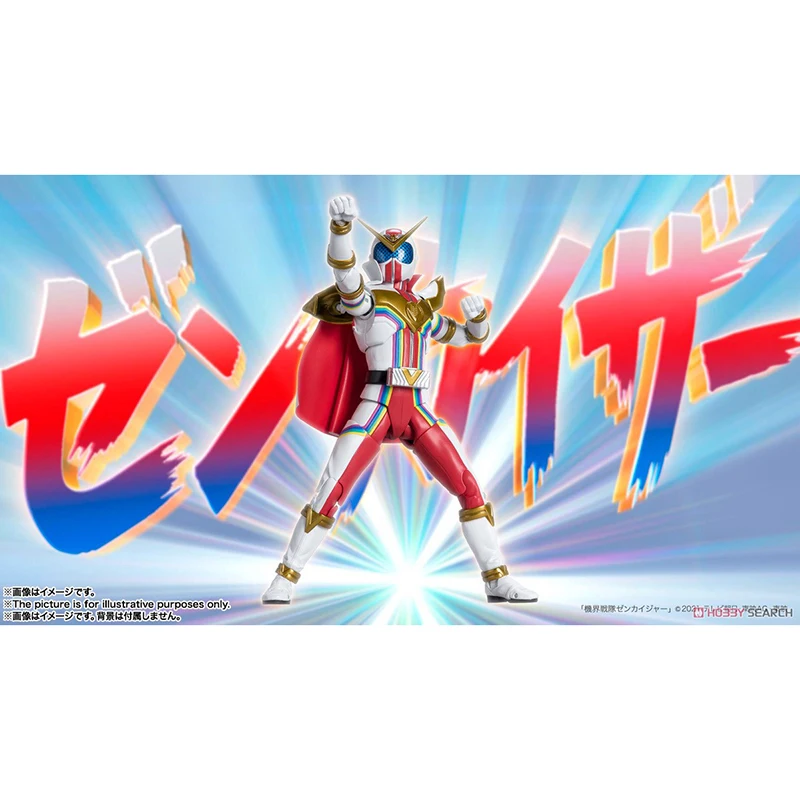 Оригинальный Bandai Shf S.H.Figuarts Kikai Sentai Zenkaiger 145 мм окрашенный в наличии коллекция аниме