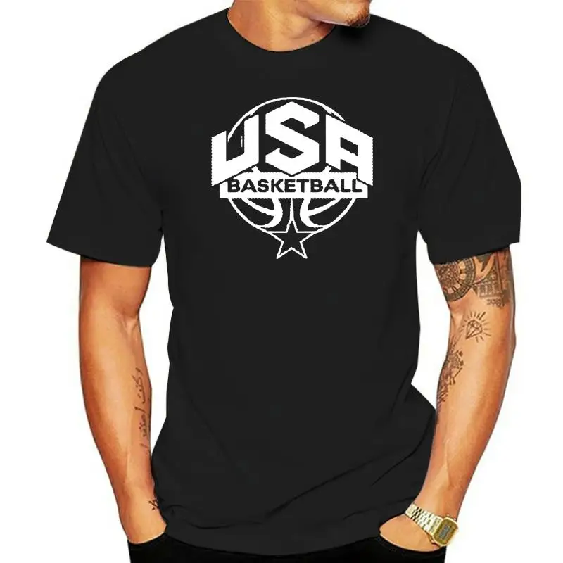 

Usa Men'S Basketballer Stephen #4 Front And Back Men'S Tee Shirt T-Shirt 2022 Fashion Short Sleeve Cotton T Shirt