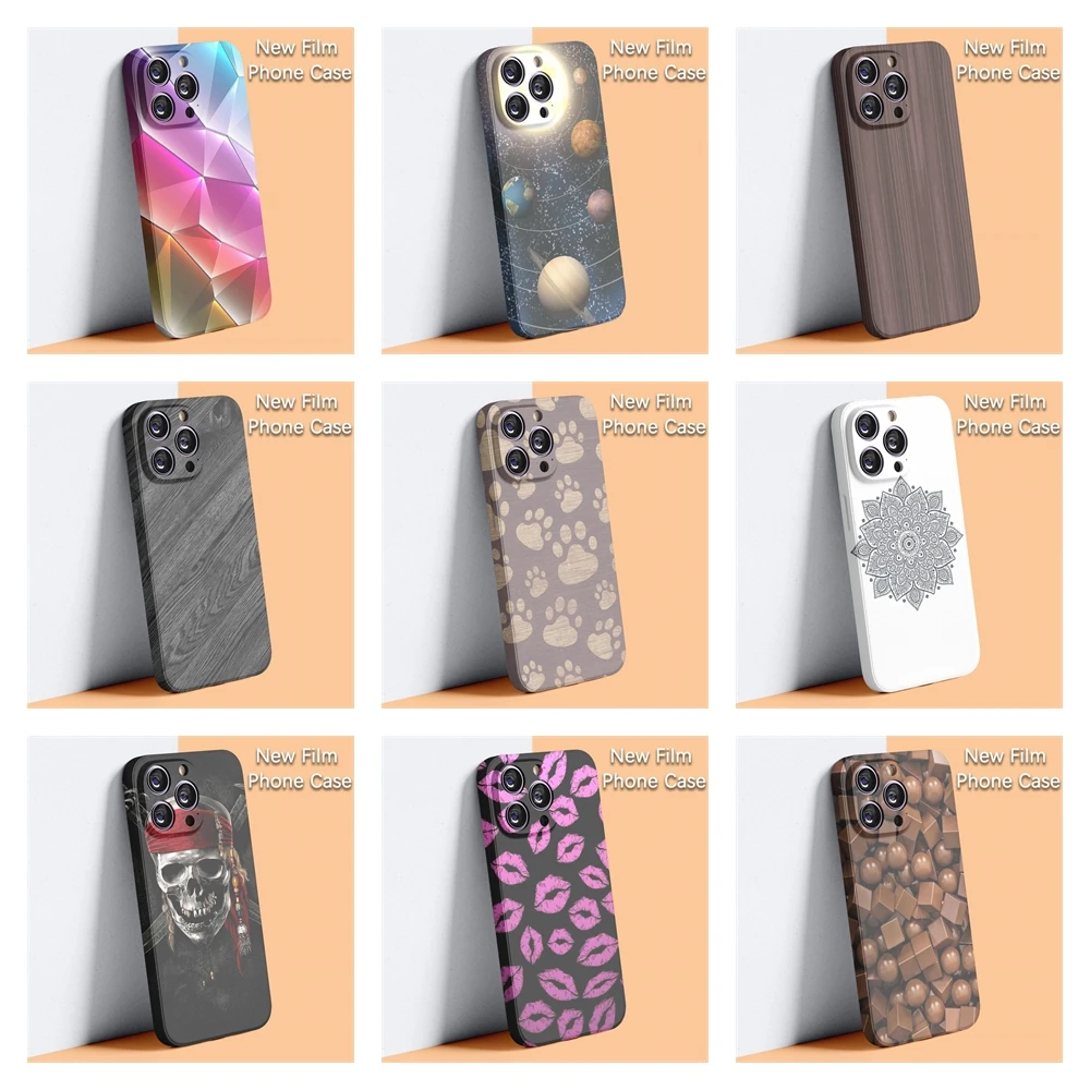 Жесткий защитный чехол для iPhone 14 13 12 Mini 11 Pro XS Max XR X 8 7 Plus SE2020