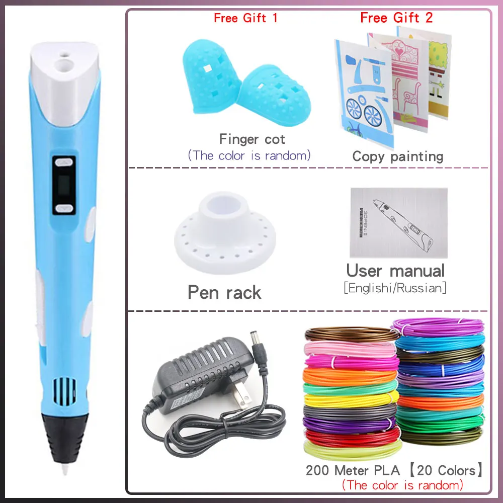 With Lcd Screen Pla Filament Toy Children's Christmas Birthday Diy Creative Gift