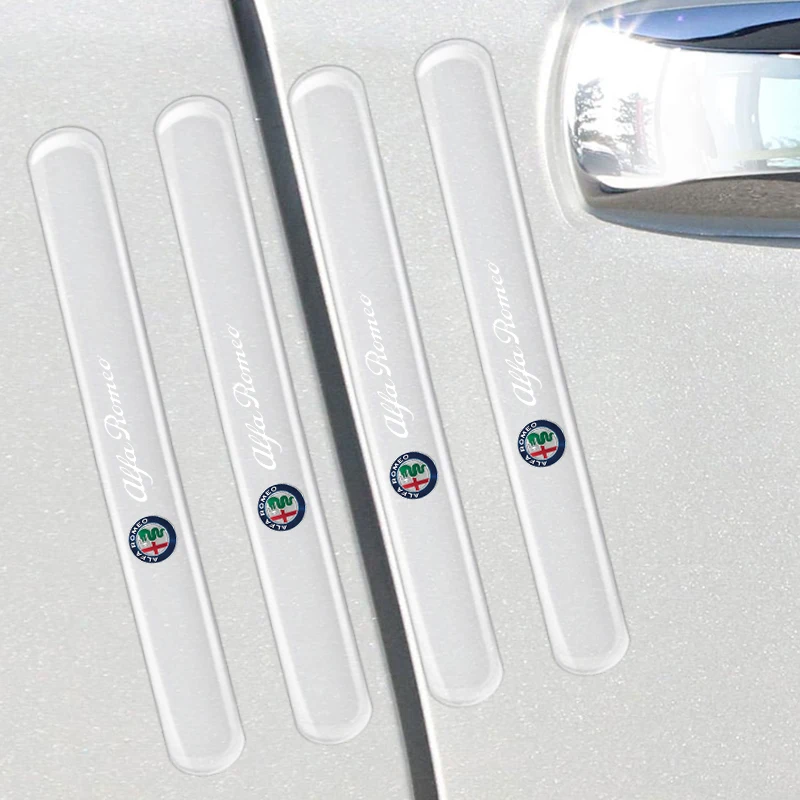 

Car Door Anti-collision Protection Sticker Strip For Alfa Romeo Giulia Stelvio Brera 147 156 159 166 GT Giulietta Mito Tonale