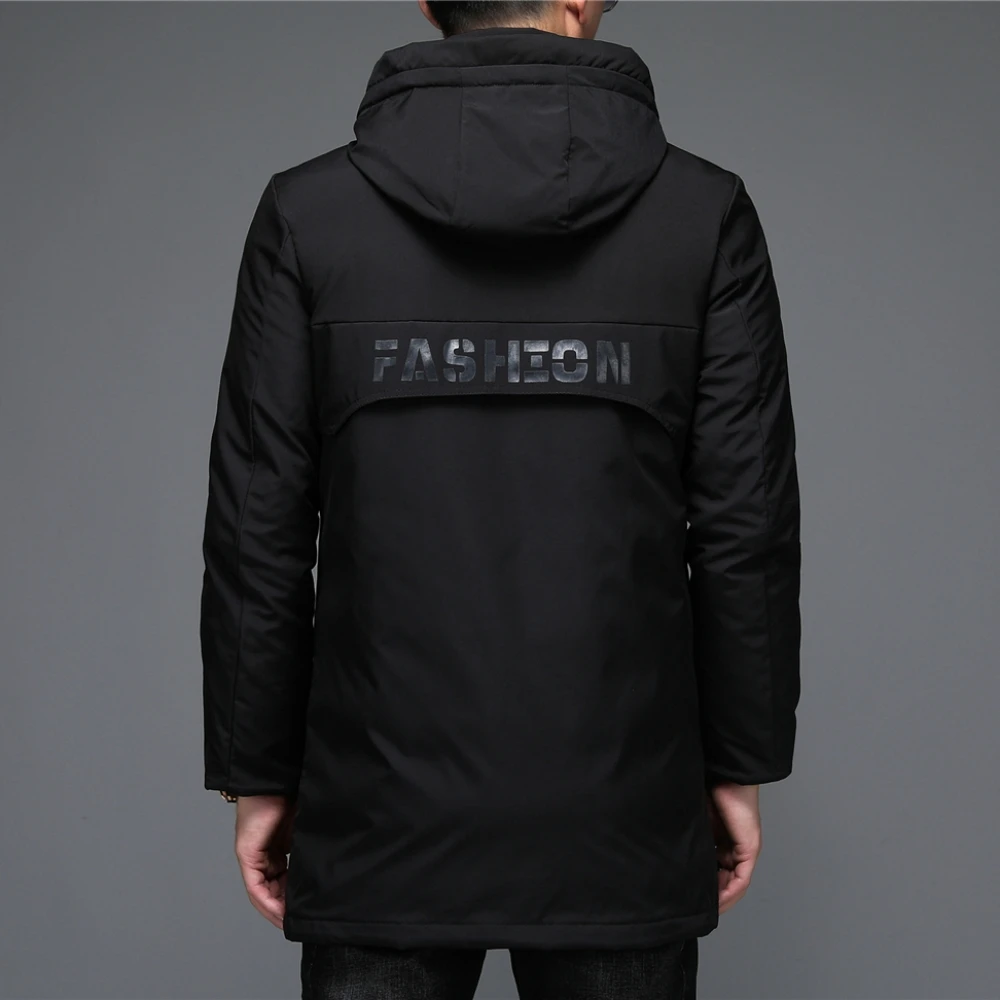 COODRONY Brand Thick Warm Long Parkas Men's Winter Jackets Hooded Coat Men Clothing Fashion Streetwear Windproof Overcoats Z8146