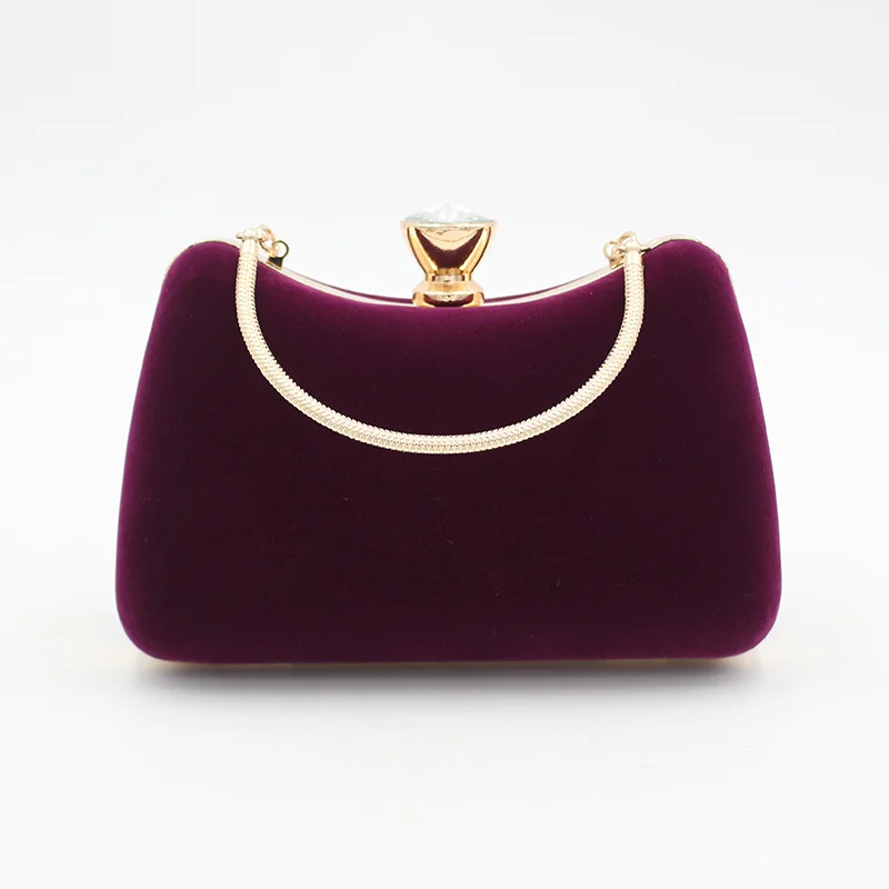 

Burgundy Clutch Bags For Women 2023 Top Handle Vintage Handbag Female Shoulder Bag Box Evening Party Clutches Moon Luxury Purse