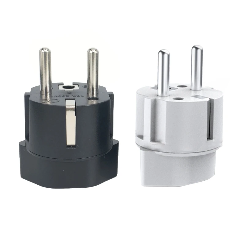 

European France Travel Adapter to European Plug Adapter Connector Socket Drop Shipping