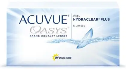 

1 коробка 6 шт. объективов Acuvue