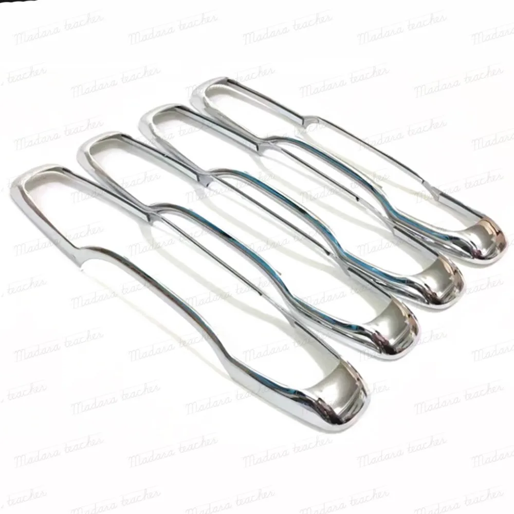 Для Volvo XC60 XC90 S90 V90 CC 2018 Переводные картинки для автомобильной дверной ручки Переводные картинки хромированные ABS наружная дверная ручка рамка Крышка отделка канавка переводные картинки в деревне