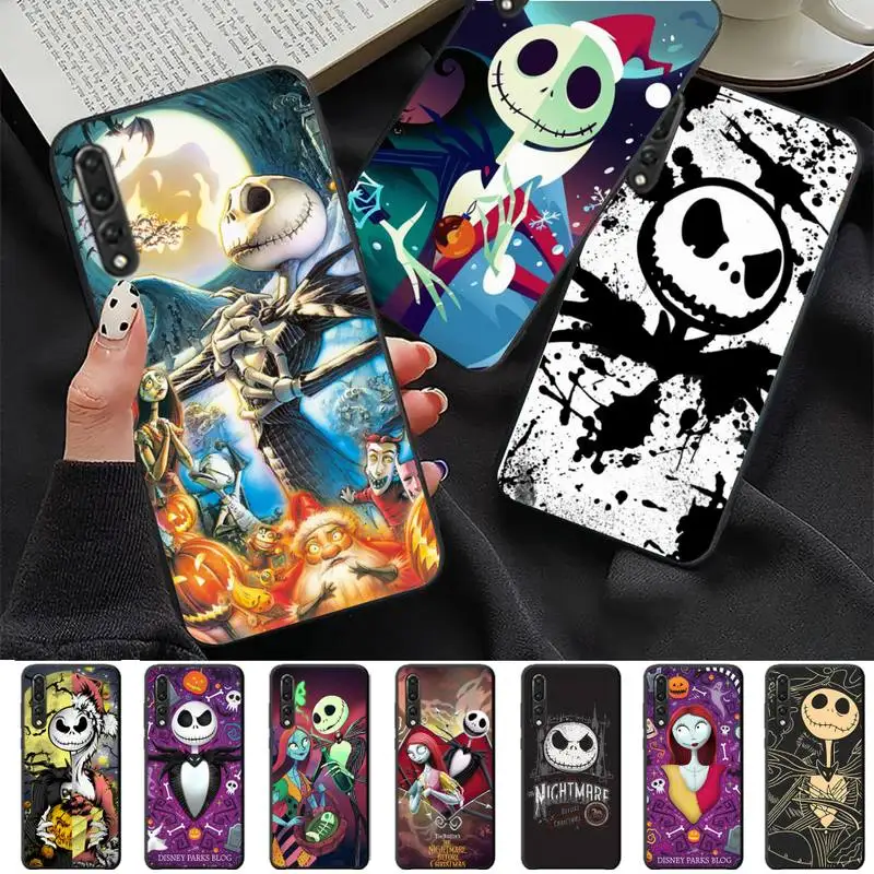 

Disney Nightmare Before Christmas Phone Case for Huawei P30 40 20 10 8 9 lite pro plus Psmart2019