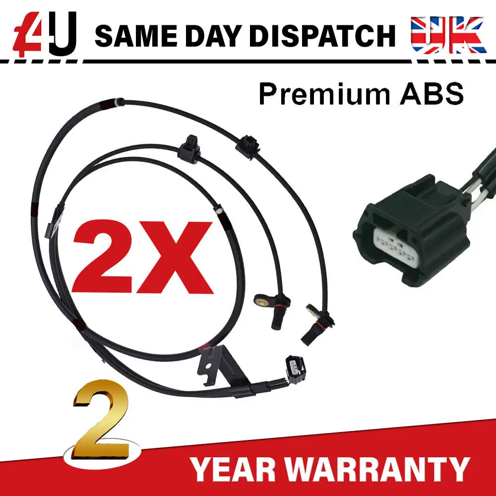 

2X ABS Датчик скорости для Isuzu D-Max 2.5 Pick-up Turbo 2012-ON Rear 8980521221