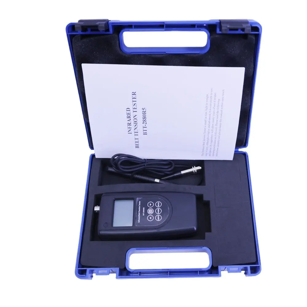 

New BTT-2880R5 Infrared Belt Tension Tester Range 10~500Hz Digital Tensiometer