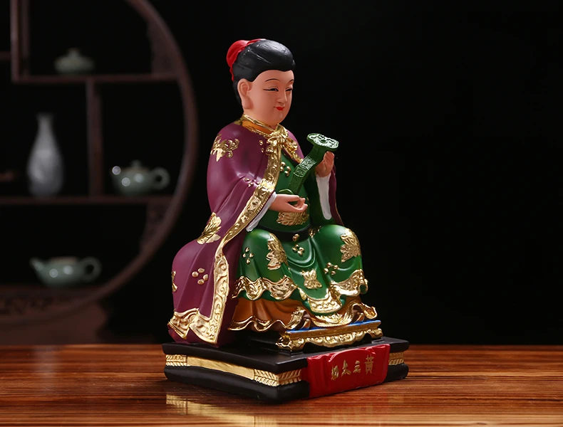 Хороший домашний храм Азии 2P покровитель храма хуан сан Тай й най цвет Бога Будды