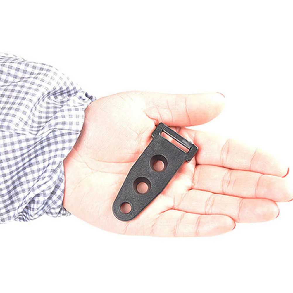 Регулируемая пряжка для палатки Аксессуары кемпинга необходимая черная