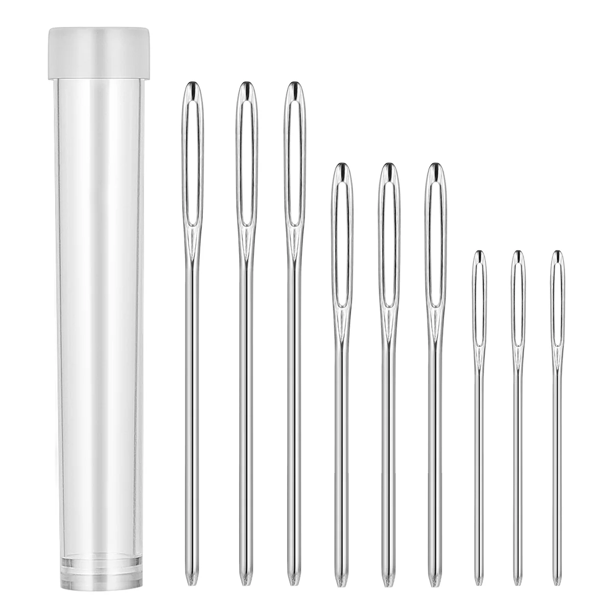 

9PCS Practical Large Hole Blunt Knitting Sewing for Tailors Designer