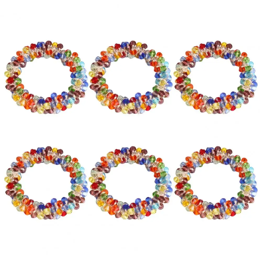 

6 шт., круглые держатели для салфеток