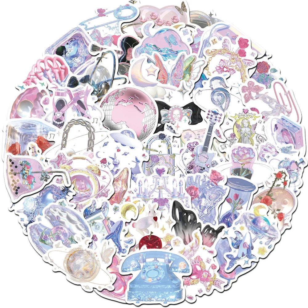 10/30/50 шт. VSCO Wihte Хрустальные Девушки граффити искусственный ноутбук чашка для