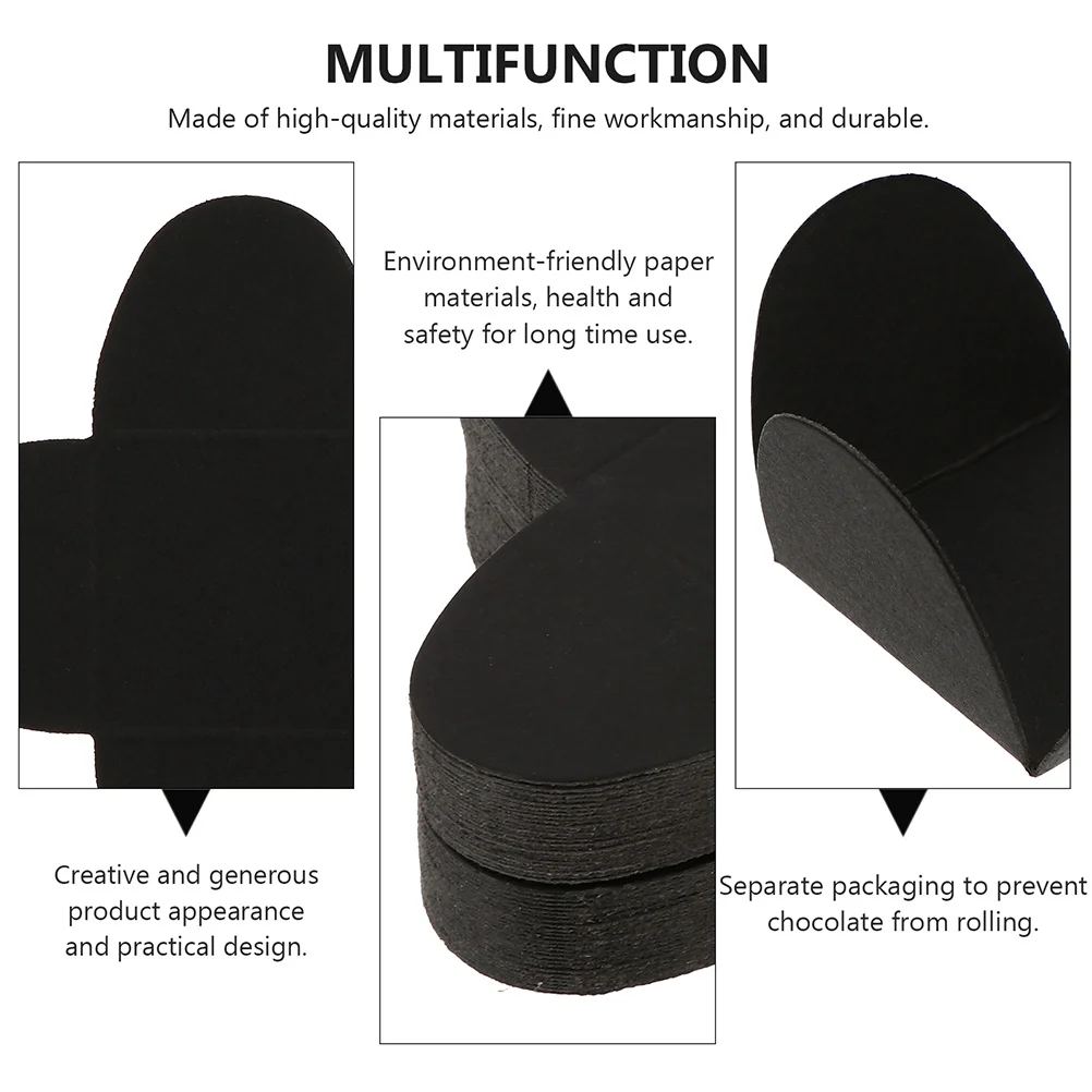 200 шт. поднос для шоколада упаковка трюфельной бумаги подносы еды обертка конфет