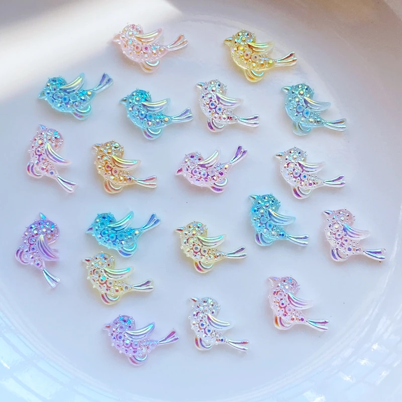 

Мини фигурки птиц из канифоли 100 шт