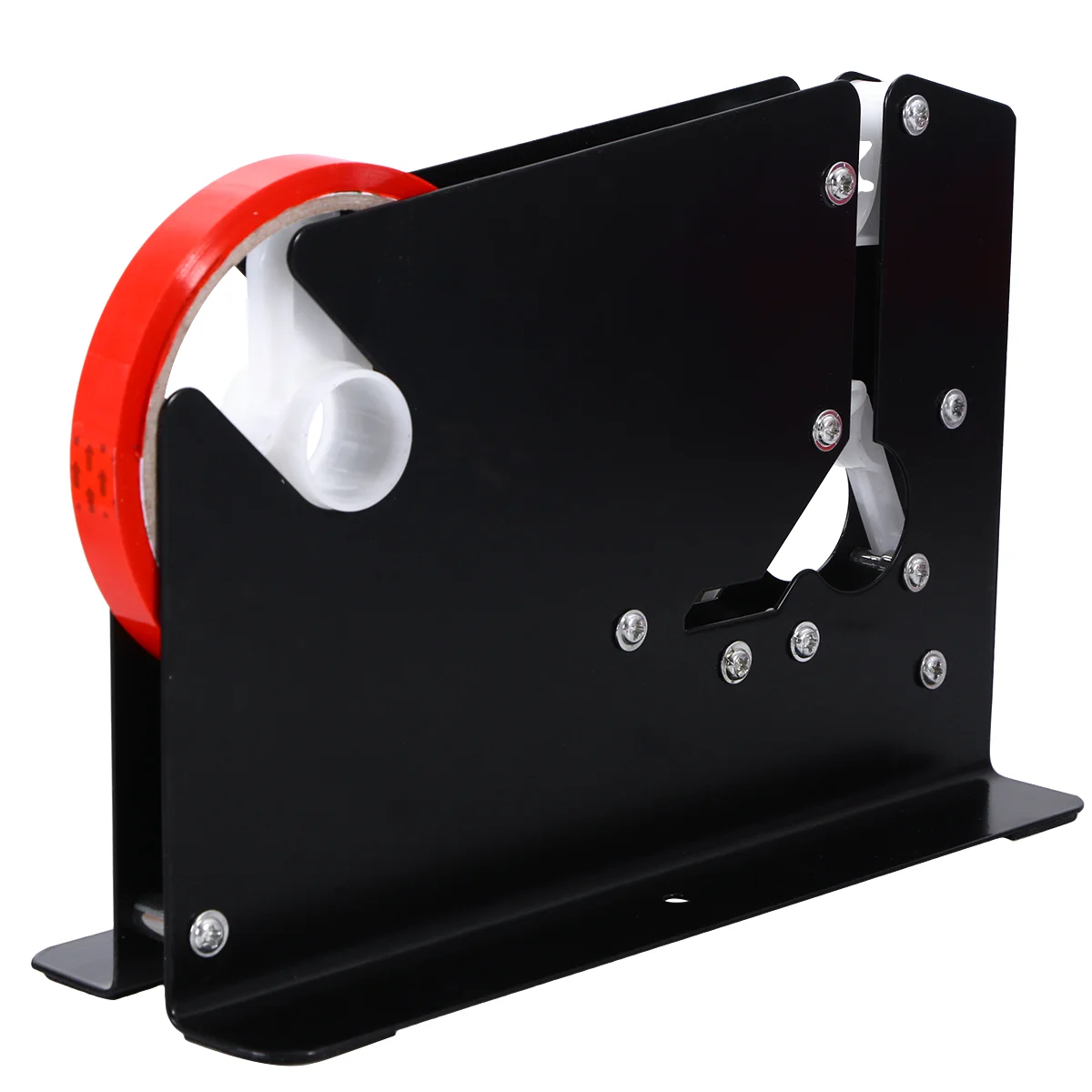 

Metal Bag Neck Sealer Tape Dispenser With 6 Roll Tape 12mm for Shop Supermarket