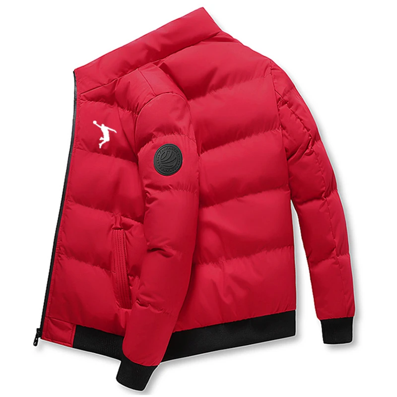 2023Men Winter Casual Thick Warm Waterproof Cotton Jacket Parkas Men Autumn New Outwear Windproof Hat Hooded Parkas Jacket Men