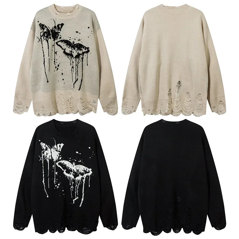 Tangshu модный 2024 осенний новый повседневный винтажный твидовый стильный свитер с