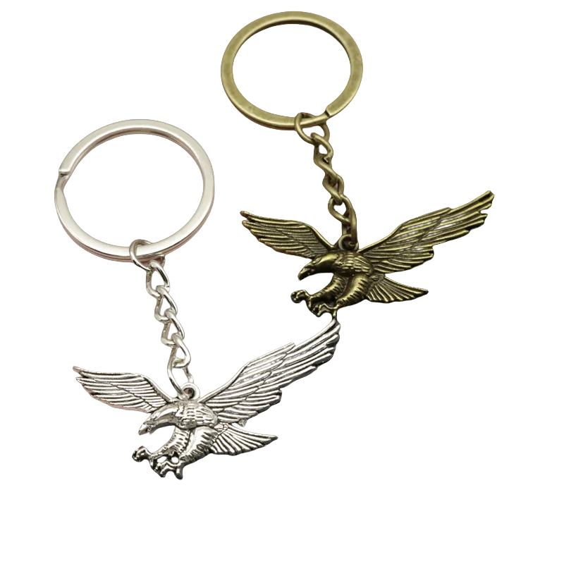 Модный брелок для ключей металлический ювелирное изделие античный бронзовый