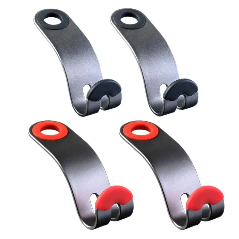 

2Pcs Car Headrest Hook Vehicle Back Seat Organizer Holder Clip Universal Auto Seat Headrest Hook Hanger Car Interior Accessories