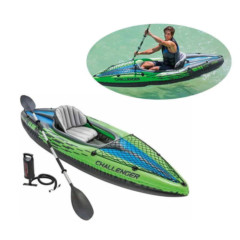 

Intex 68305 Barca Fishing Inflatable Boat On Sale Canoe/Kayak