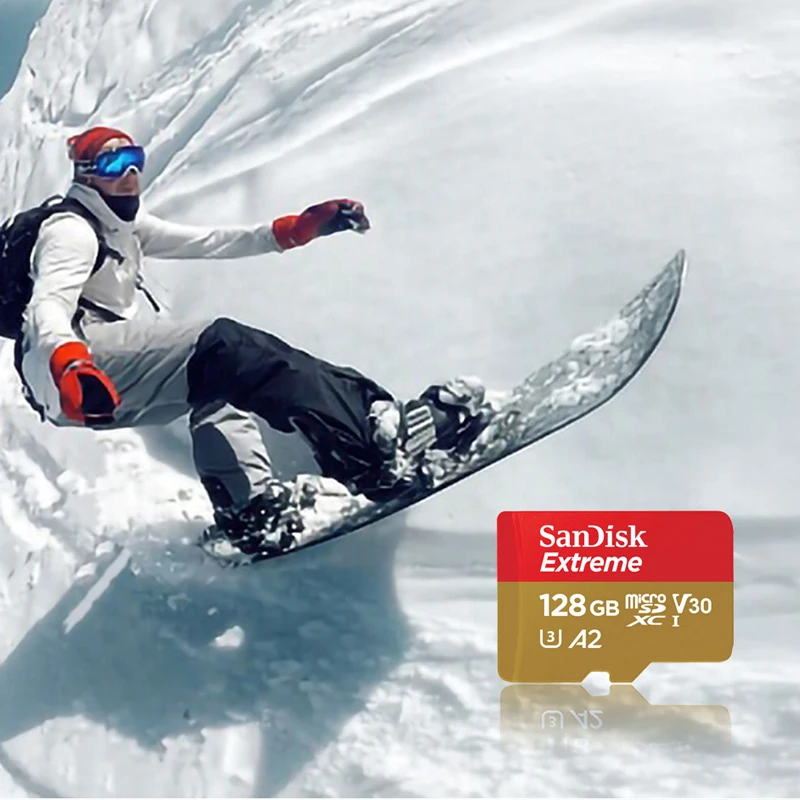 Карты SanDisk Extreme microSDHC microSDXC UHS-I 4K UHD и видео Full HD UHS Speed Class 3 (U3) Video 30 (V30)