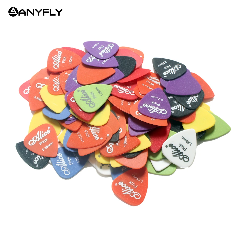 

50pcs/Set Guitar Picks Alice AP-50F Acoustic Electric Matte Nylon Guitar Picks Wholesales