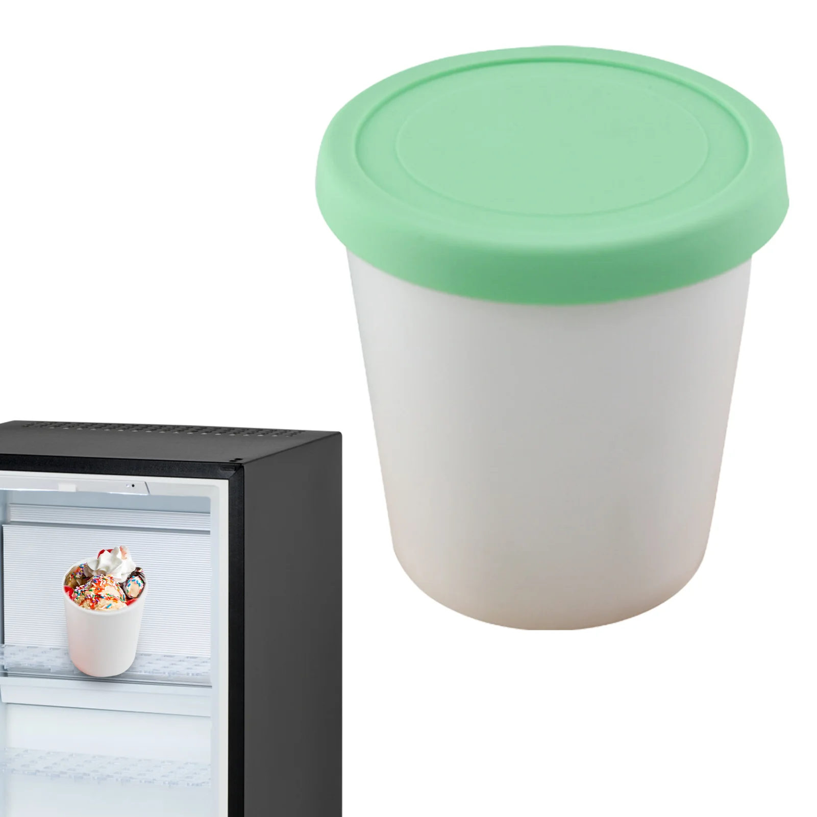 

Ice Cream Containers Leak Resistance Homemade Ice Cream Storage Container Freezer Containers Tubs With Lids For Ice Cream Frozen