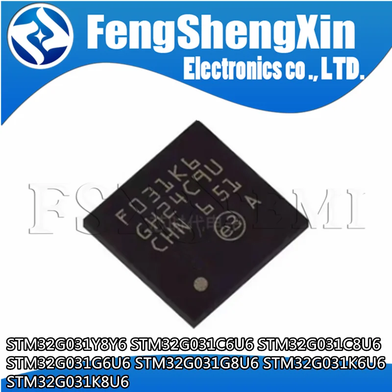 

1pcs STM32G031Y8Y6 STM32G031C6U6 STM32G031C8U6 STM32G031G6U6 STM32G031G8U6 STM32G031K6U6 STM32G031K8U6