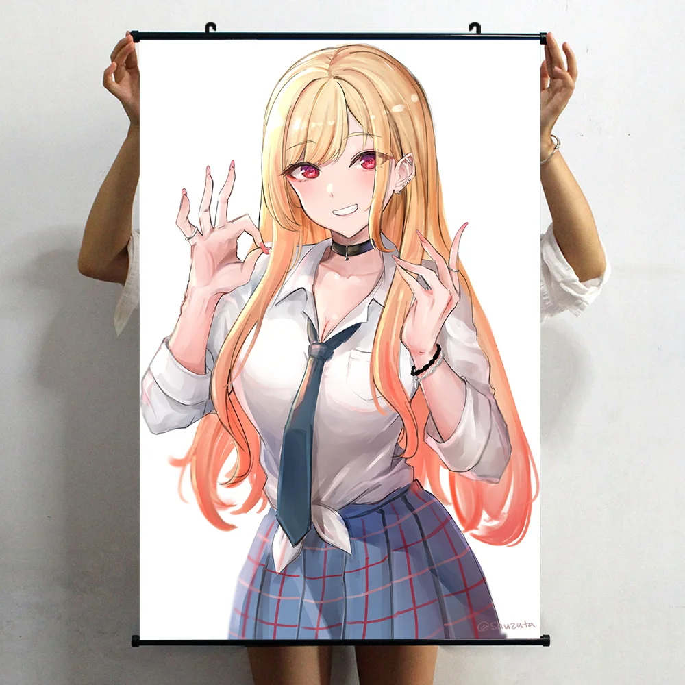 Новый плакат аниме Sono Bisque Doll Wa Koi Wo Suru мой платьевой дорогая Марин Китагава стена