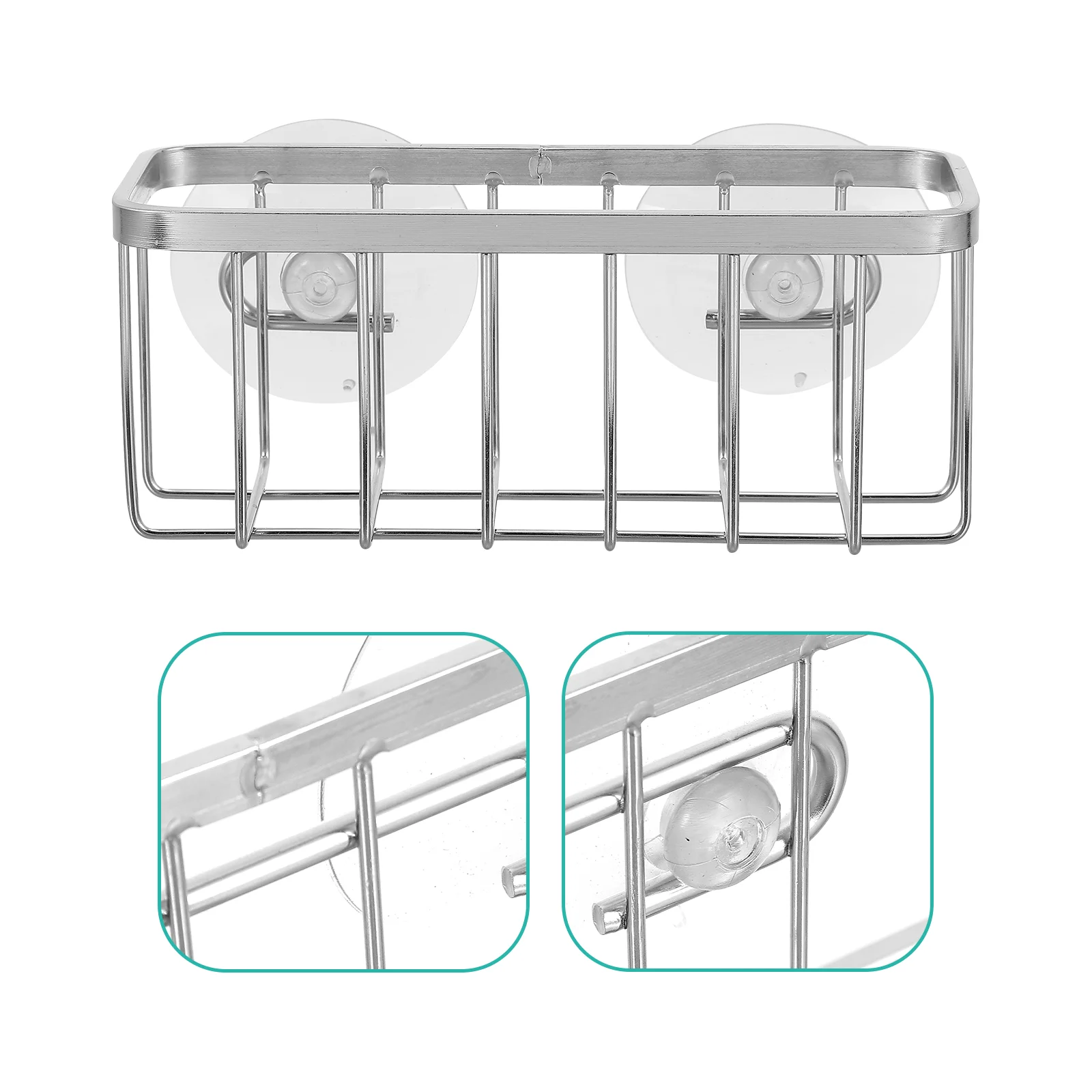 

Sponge Drainer Stainless Steel Holder Metal Storage Shelvesss Storage Sink Racks