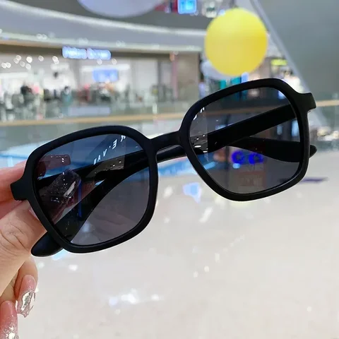 Новые модные квадратные детские солнцезащитные очки, детские солнцезащитные очки, стильные очки для мальчиков и девочек, детские зеркальные очки UV400