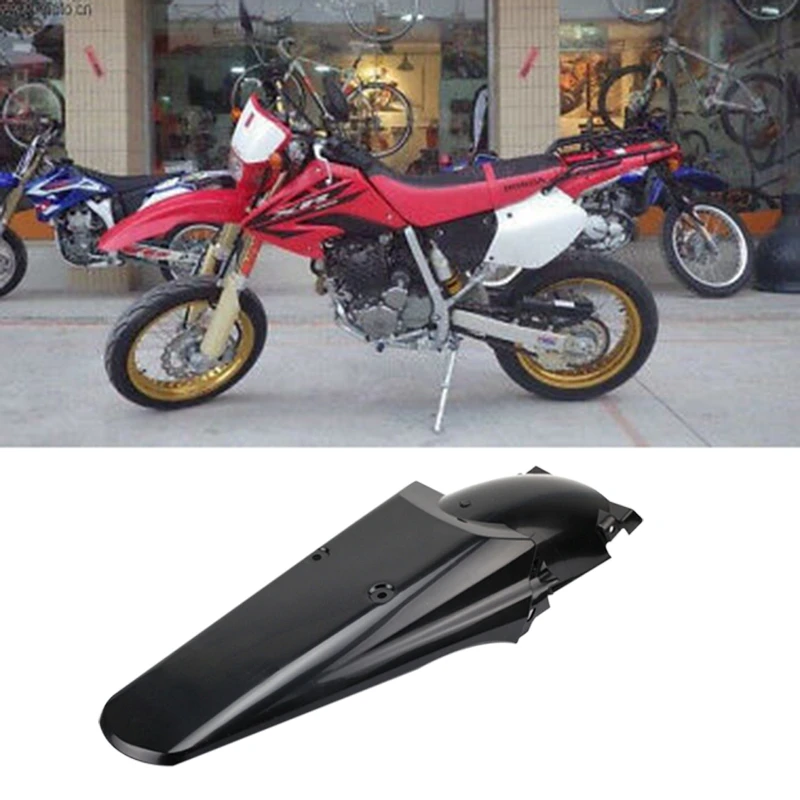 Брызговик заднего колеса для мотоцикла Honda XR250 XR400R Yamaha YZ WR250 450F Kawasaki KL250 черный