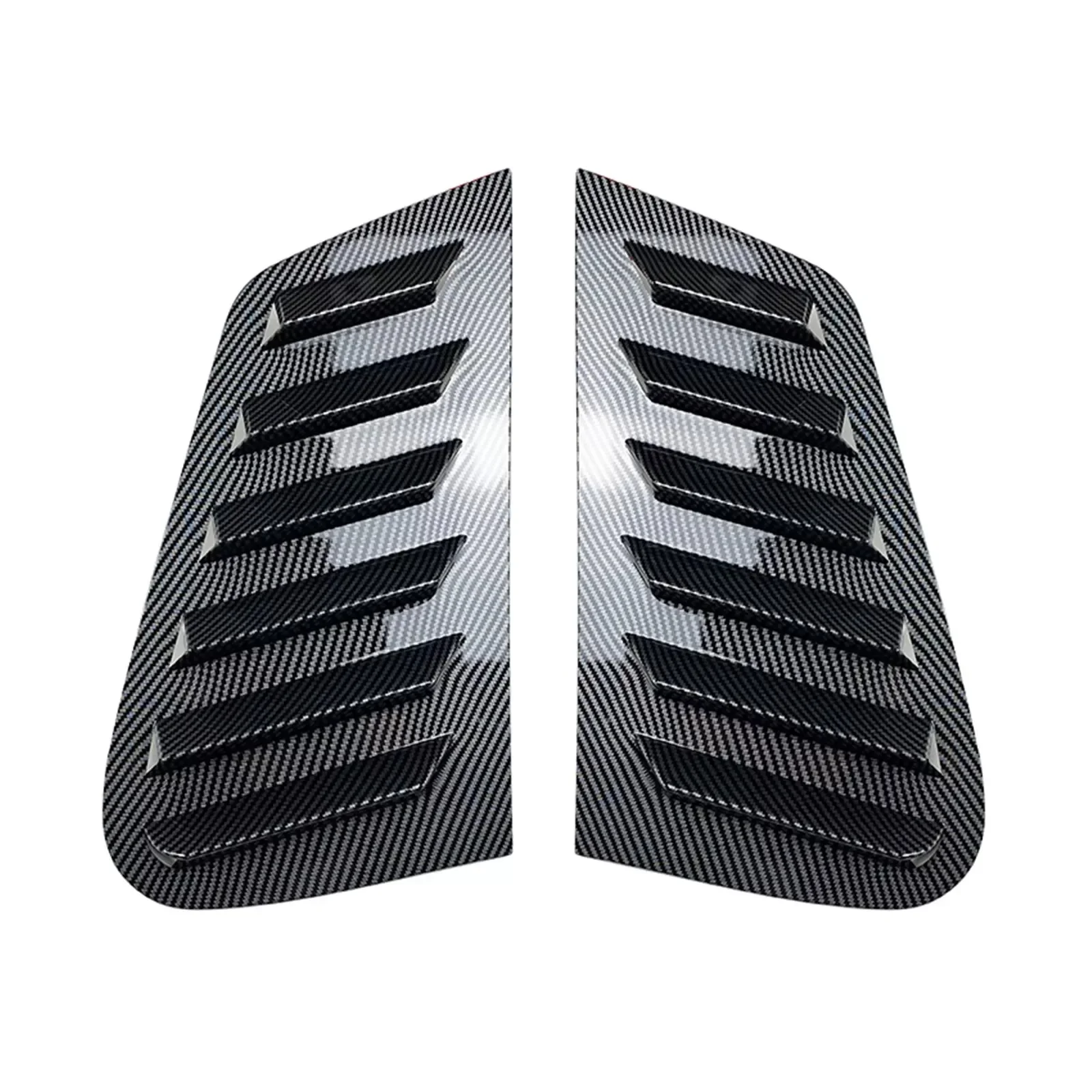 

Для Volkswagen GOLF 4 MK4 1997-2006 Автомобильная задняя жалюзи, оконная боковая крышка, накладка, наклейка, вентиляционное отверстие, совок, ABS, углеродное волокно, черный ABS