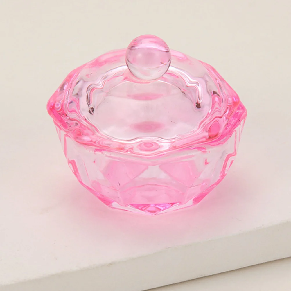 Сверла для ногтей прозрачные органайзеры и техника хранения стеклянная жидкая