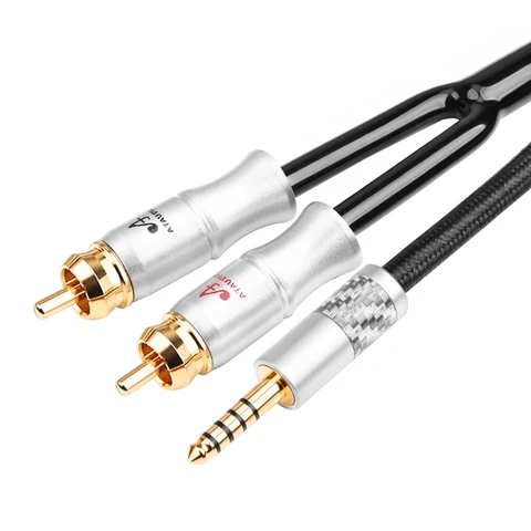 ATAUDIO  hifi 4.4mm to 2rca кабель