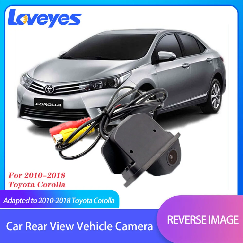 

Для камеры заднего вида Toyota Corolla, Автомобильная камера заднего вида, видеорегистратор с обратным изображением, водонепроницаемый объектив, ...