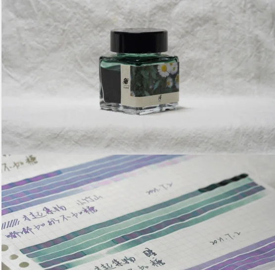 Цветные чернила для хроматографии Morandi 30 мл без углерода блокировки ручки