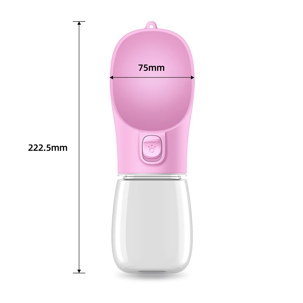 Дорожная бутылка для воды домашних питомцев портативная маленьких и больших