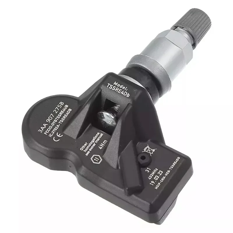 

3AA907275B Датчик контроля давления в шинах для VW CC B7 2.0L 2012-2016 для VW Tiguan 2010-2015 Passat B7 TPMS 433 МГц 3AA 907 275B