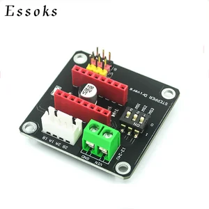 42 Stepper Motor Driver Expansion Board DRV8825 A4988 3D Printer Control Shield Module For Arduino UNO R3 Ramps1.4 DIY Kit