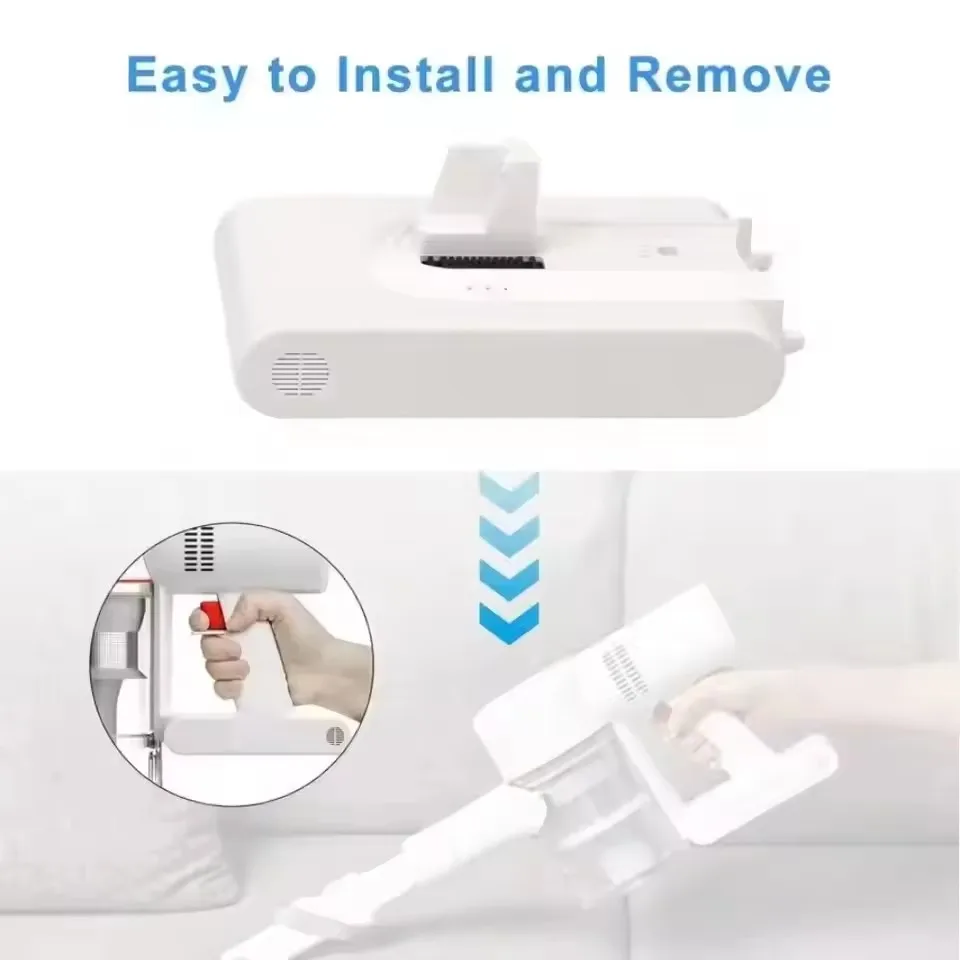 Фото Сменная литиевая батарея 25.2V 5000mAh для робота-пылесоса Xiaomi Dream V8 V9B V9P V10 XR VVN3 VVN4 №5