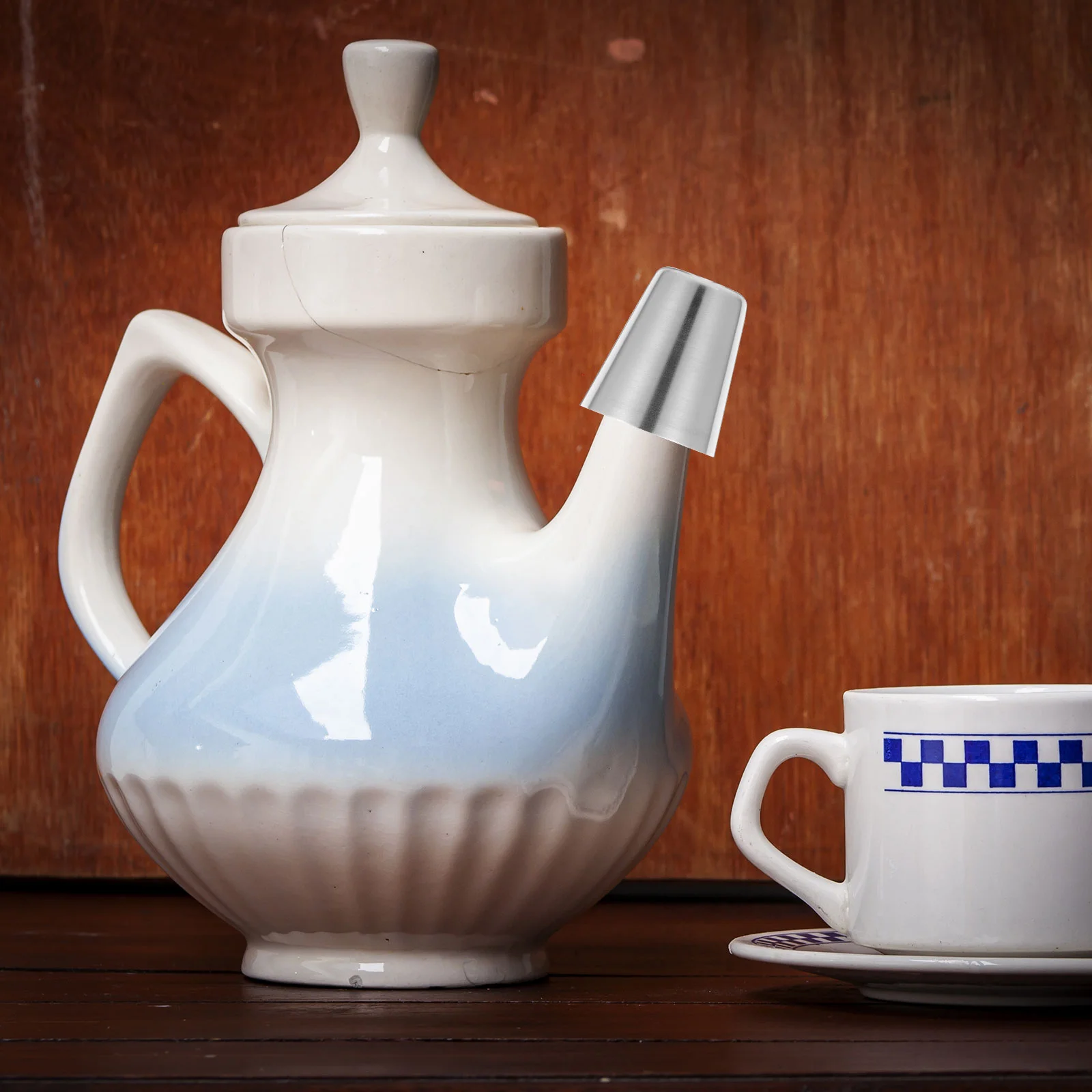 Чайник чайник носик пылезащитный чехол для чайника серебристый нержавеющая